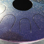 A N’goni Skipping Stone, 9 note steel tongue drum