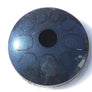 A N’goni Skipping Stone, 9 note steel tongue drum