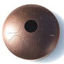 A N’goni Skipping Stone, 9 note steel tongue drum