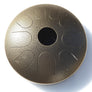 A N’goni Skipping Stone, 9 note steel tongue drum