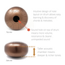 9-Note Peace Scales - Manastone Steel Tongue Drums