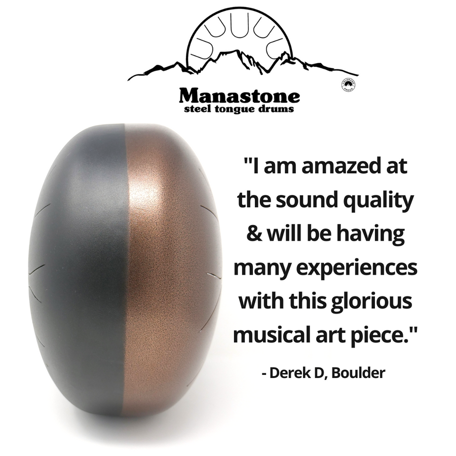 Sun & Moon Double-Sided Manastone Steel Tongue Drum